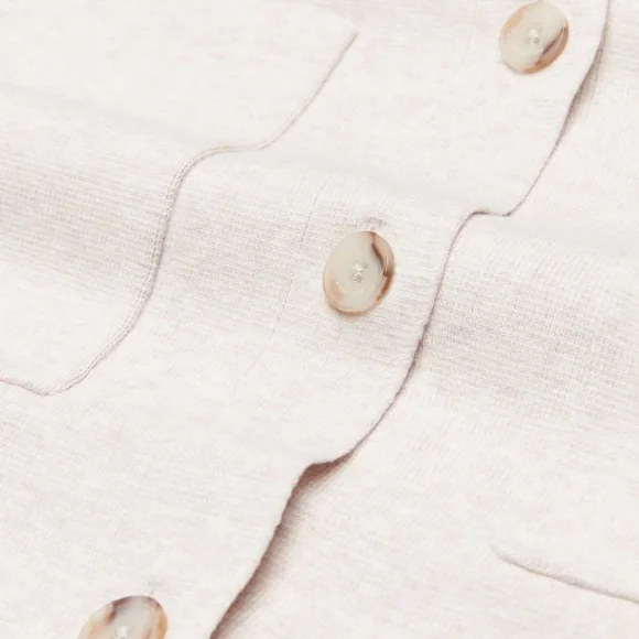 Aritzia Babaton Society Sweater, Size S, Matte Pearl - Picture 2 of 8